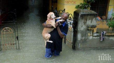 бедствие четирима загинали шестима неизвестност наводненията индия