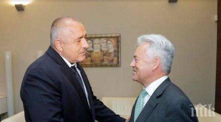 важна среща премиерът борисов видя британския държавен министър европа америка алън дънкан