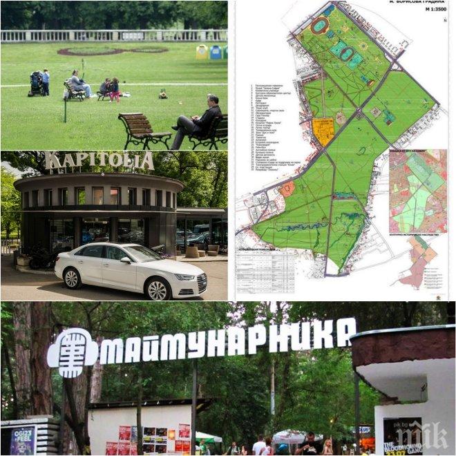ПЪЛНА ПРОМЯНА! Новият план за Борисовата градина - без Капитолия и Маймунарника