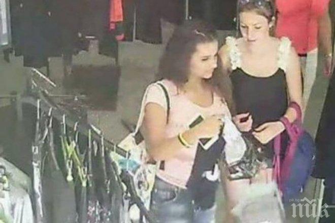  ВНИМАНИЕ! Тези красиви крадли вилнеят в Сандански! Кристина и Люси вършеят по магазините!