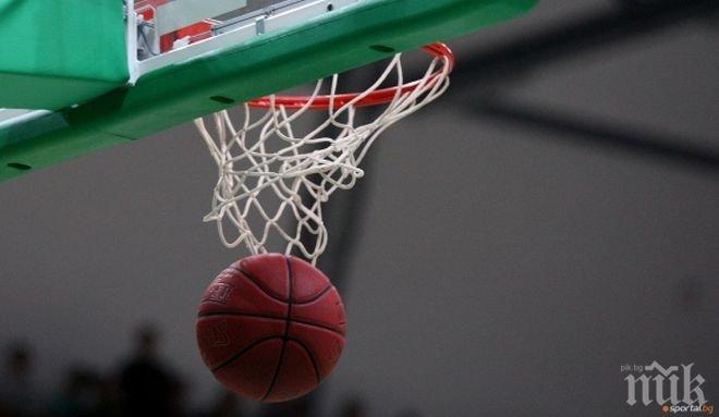 Кадетите на България по баскетбол до 16 години победиха Украйна