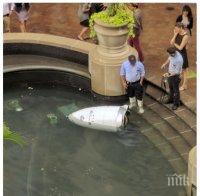 Полицай-робот се удави във фонтан в Ню Йорк (СНИМКА)