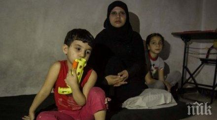 ужас около 000 мирни жители блокирани сирийския град ракка