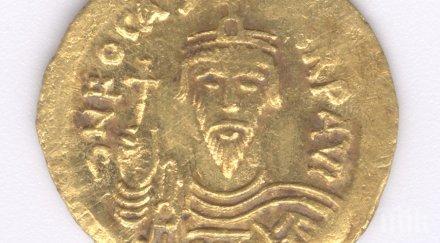 откриха златна византийска монета разкопките русокастро