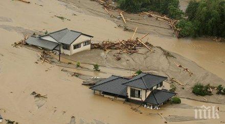 бедствие япония препоръчват отново евакуация заради проливните дъждове