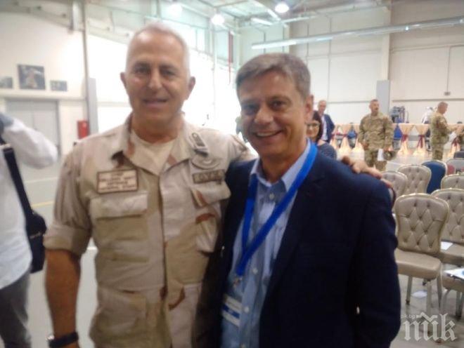 СРЕД СВОИ! Ген. Попов се върна в редиците на военните (СНИМКИ)