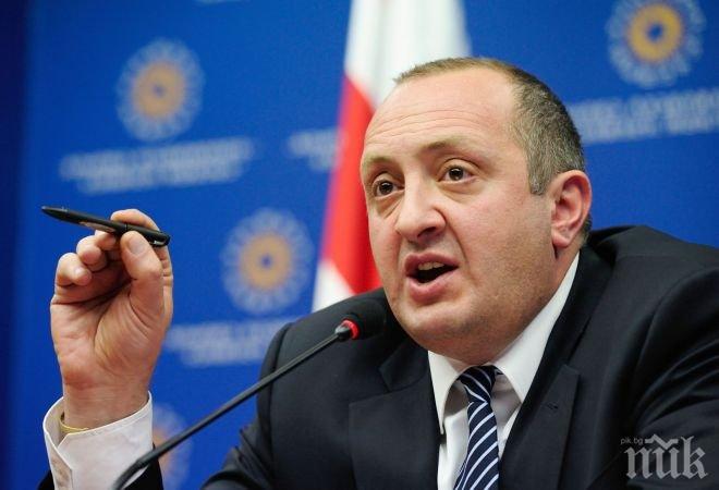 Президентът на Грузия смята, че основното предизвикателство за страната е нарушената й териториална цялост