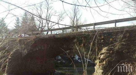 внимание лош мост затвори път велико търново