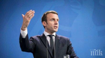 жестока реалност популярността еманюел макрон рязко спада