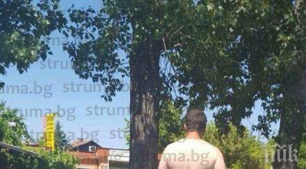 бум нудистите гол кръстосва улиците кюстендил снимки