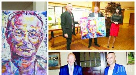 ексклузивно пик ретро експерт бсп нарисува доган валентин иванов портретувал царя станишев николай добрев