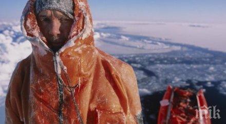 нестандартно британски пътешественик атакува северния полюс яхта