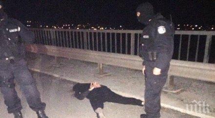 посред нощ спипаха мъж дискотека джоба