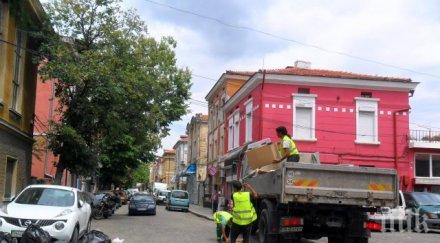 жестоки санкции пловдив бона глоба кашони тротоара