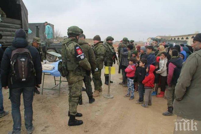 Съвместно руско-сирийско КПП започна да функционира в зоната на деескалация в Източна Гута