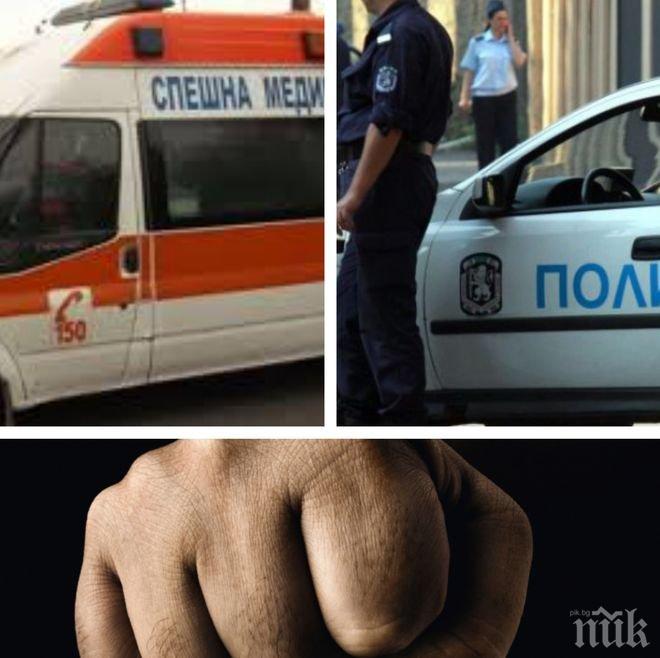 Мъж бере душа след побой в Цар Калоян, 14-годишен го повалил с един удар