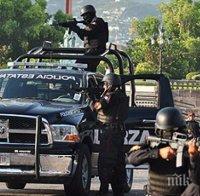 Петима полицаи и двама банкови служители загинаха при въоръжено нападение срещу правителствен конвой в Мексико
