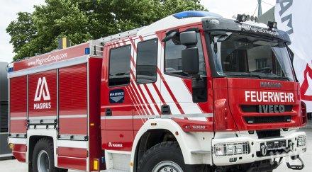 пожар центъра търново евакуират хората посред нощ