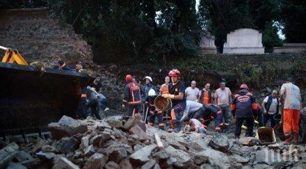 убийствена буря градушка истанбул кран срути гара ранени