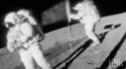шокиращо видео руснаците стъпили първи луната извънземни взривили кораба