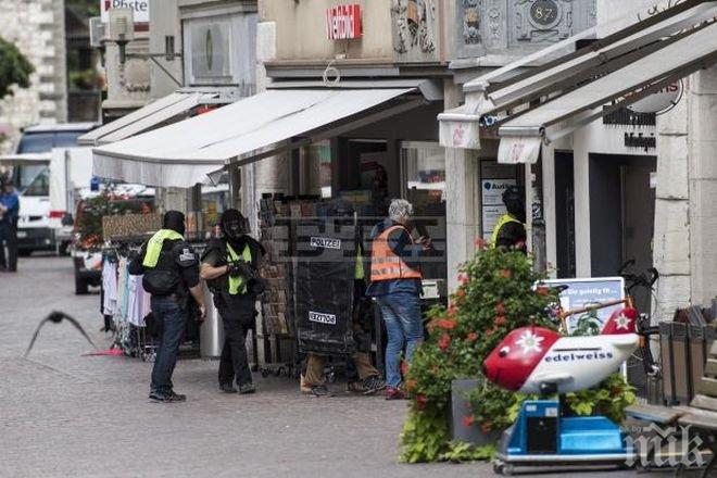 Швейцарската полиция арестува мъж, който нападна застрахователен офис с моторна резачка
