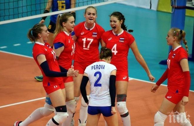 Волейболните националки на България (до 16 години) се класираха за полуфиналите на Евро 2017