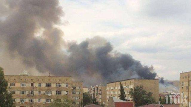 Експлозия в завод в Азербайджан, има ранени