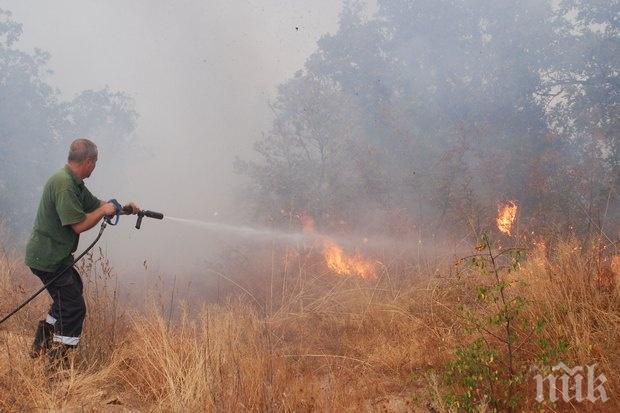 Три къщи са напълно изгорели в село Церковски