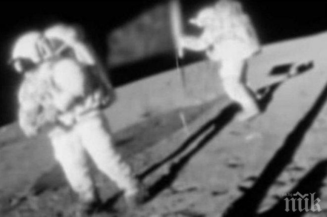 ШОКИРАЩО ВИДЕО! Руснаците стъпили първи на Луната, но извънземни взривили кораба им