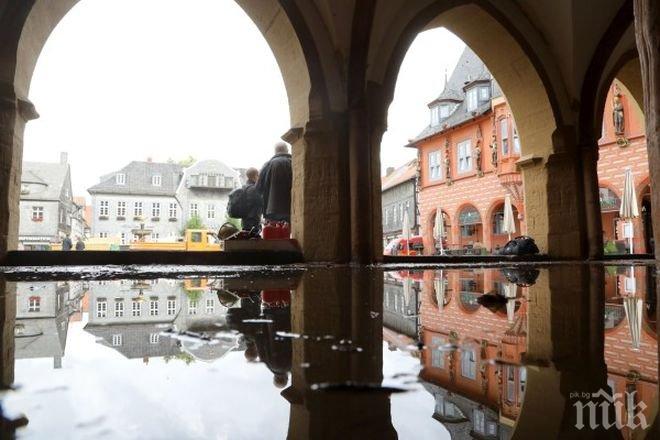 Ужас! Централна Германия е под вода