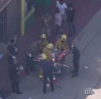 Бус се вряза в пешеходци в Лос Анджелис (ВИДЕО)