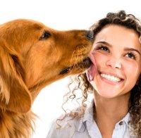 УЖАС! Кучешките целувки могат да ви убият