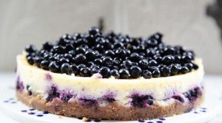 желиран сладкиш боровинки