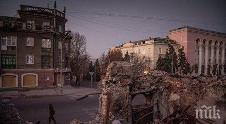 центъра луганск избухна бомба нанесе поражения паметник