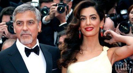 френско списание разгневи жестоко джордж клуни