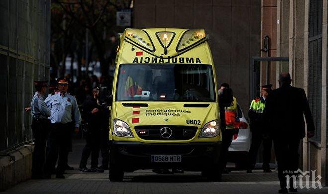 Инцидент! Един загинал и осем ранени при взрив на газ и пожар в жилищен дом в Испания