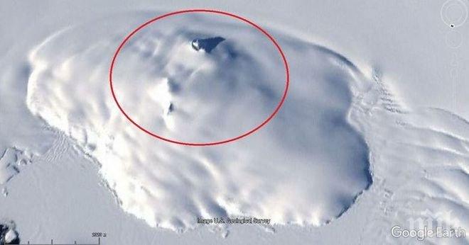 МИСТЕРИОЗНО ВИДЕО! Летателен апарат мина над Антарктида без да остави сянка