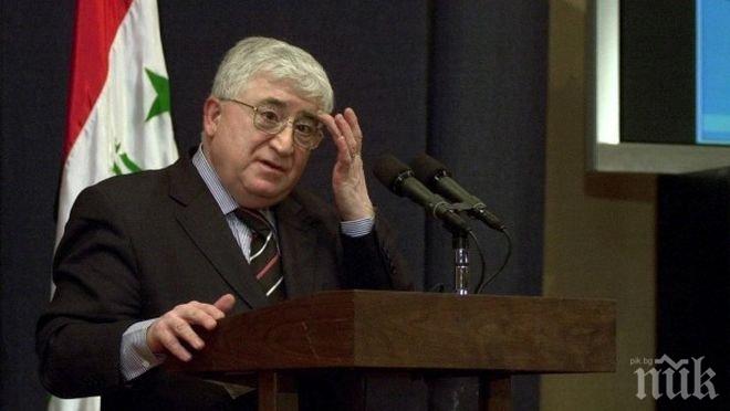 Президентът на Ирак: Референдумът в Кюрдистан не означава независимост