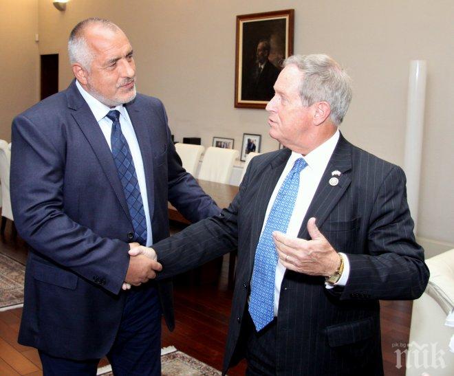 ПЪРВО В ПИК! Борисов на важна среща с конгресмени