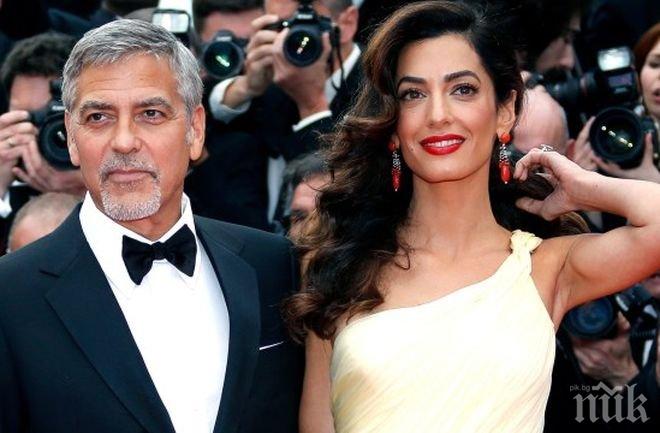 Френско списание разгневи жестоко Джордж Клуни