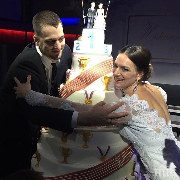 Елена Исинбаева чака второ дете