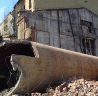 Гардове пазят разрушения комин на ТЕЦ-Перник от ромски набези