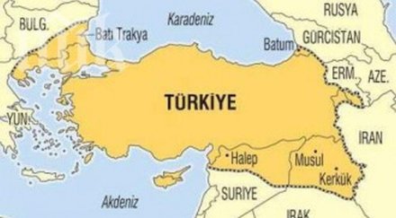 волен протестира турското посолство карта орязваща българия