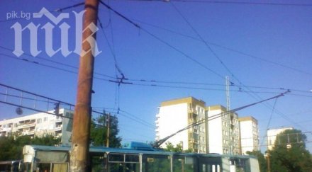 автоматични стрелки регулират скоростта тролеите кръстовищата плевен