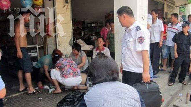 Китайка стисна мъж за тестисите и го уби