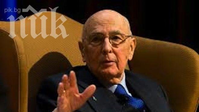 Наполитано пак се предложи за президент на Италия