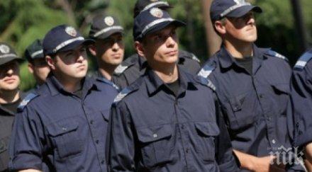 нов полицейски протест път благоевград