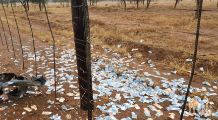 дъжд пари прекалено голямо количество взрив провали обир милиона долара южна африка