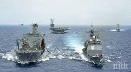 италия охранява либия праща военни кораби