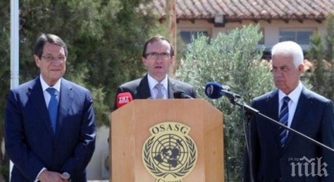 Еспен Барт Ейде: Преговорите за Кипър могат да бъдат подновени при съгласие на страните
